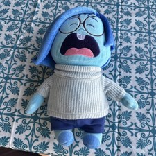 Disney Pixar Inside Out 2 Sadness Shoulder Plush   Disneyland Disney world