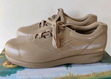 SAS FREETIME MOCHA COMFORT LEATHER SHOES USA MADE WOMEN'S SIZE 8.5 NEW