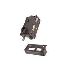 Serrure 3 points 73 A2P* Sans cylindre marron droite BRICARD 7307