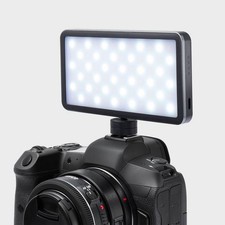 LED Camera Lighting Accessory with Battery Light and Phone Mount - heyday  Black