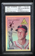2007 eTopps eCon 5 National Convention Red /25 Stan Musial #251 HOF