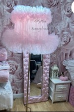 Paralume in tulle extra large - rosa