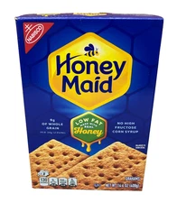 Honey Maid Low Fat Honey Graham Crackers 14.4 oz Nabisco