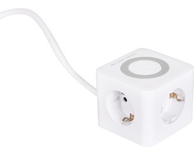 Powercube Steckdosenwürfel 3-fach + 2x USB-A 1x USB-C weiß 1,5 m geeignet zum in