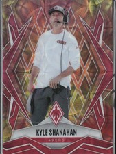 2025 Panini Phoenix #120 Kyle Shanahan Fireburst Prizm #/350