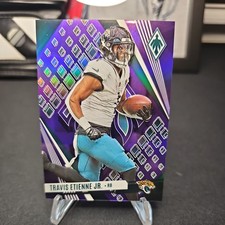 Travis Etienne Jr 2023 Panini Phoenix Purple /99 - Jacksonville Jaguars