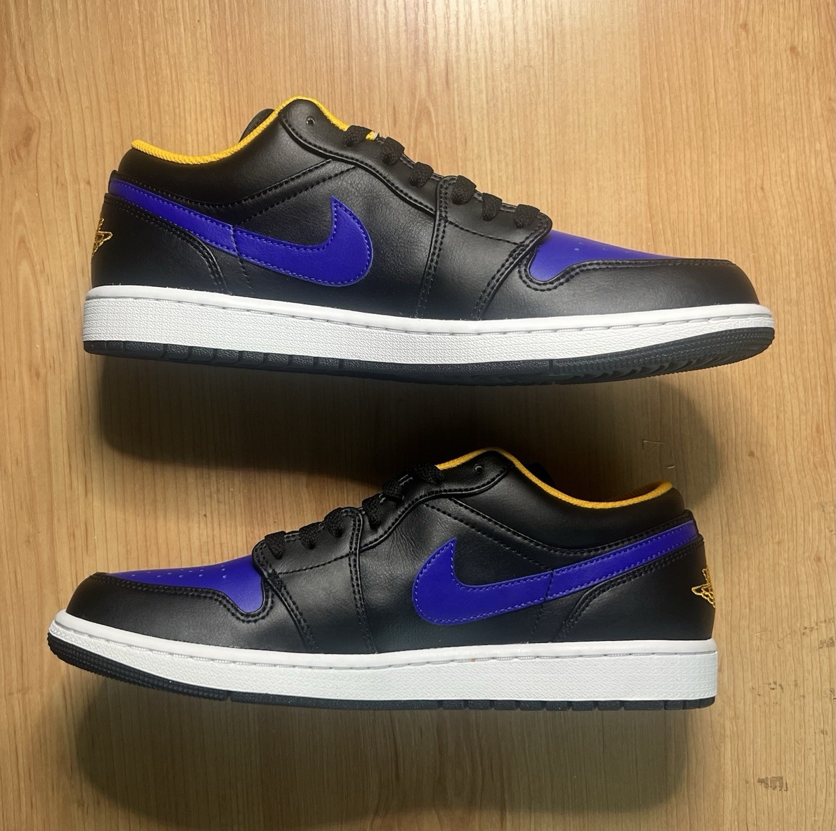 Nike Air Jordan 1 Low Black Dark Concord (553558-075) Mens 10.5 | eBay