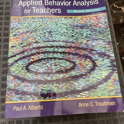 Applied Behavior Analysis for Teachers (9th Edition) - Paperback - GOOD