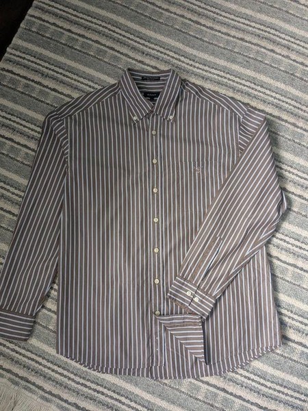Men Gant Shirt Blue 42 / XL / 50 #7XUE