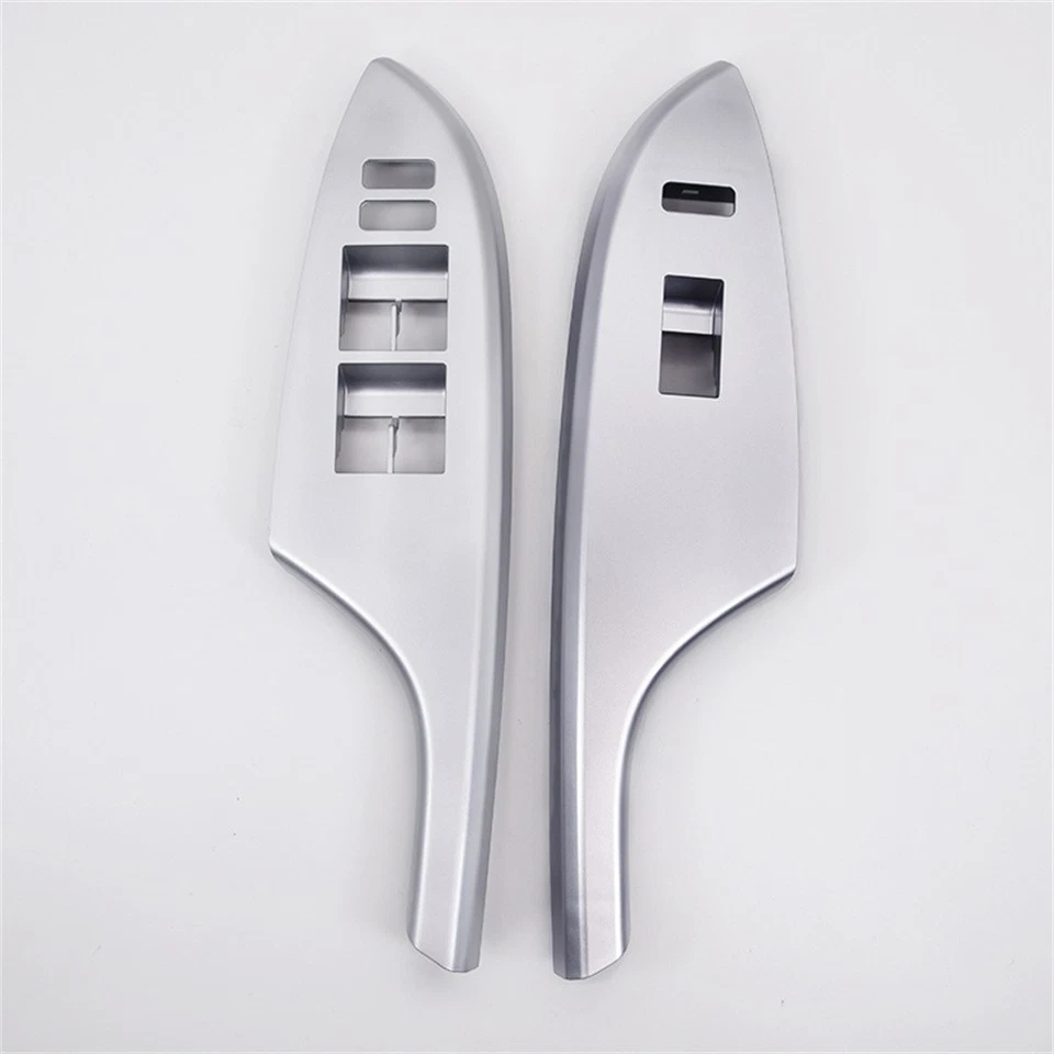 4pcs Door Window Switch Trim Cover Bezel Panel For Toyota Corolla 2009-2013 LHD - Imagem 3 de 4