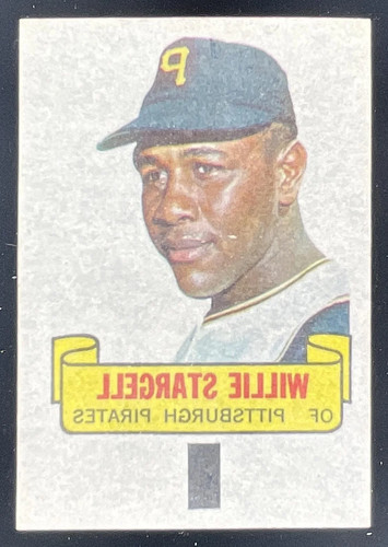 Willie Stargell 1966 Topps Rub Offs card