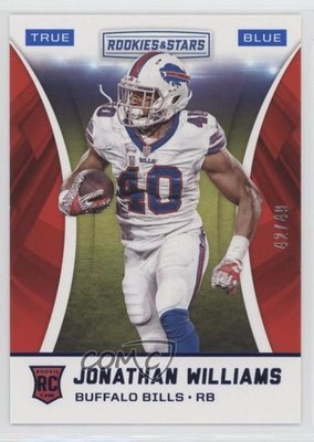2016 Panini Rookies & Stars One Star True Blue 42/49 Jonathan Williams RC 11pj