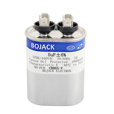 5 Uf  6 5 MFD 370V/440V CBB65 Oval Run Start Capacitor for AC Motor Run or Fan