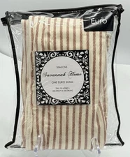 Savannah Home Seasons Spice Striped EURO Pillow Sham