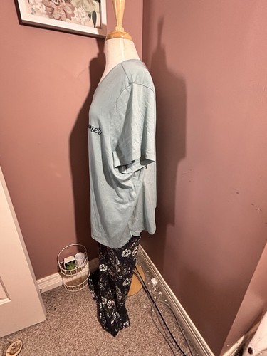 Sleep By Cacique Lane Bryant 2 Piece Pajama Set Womens 26/28 Dreamer New - Picture 3 of 10