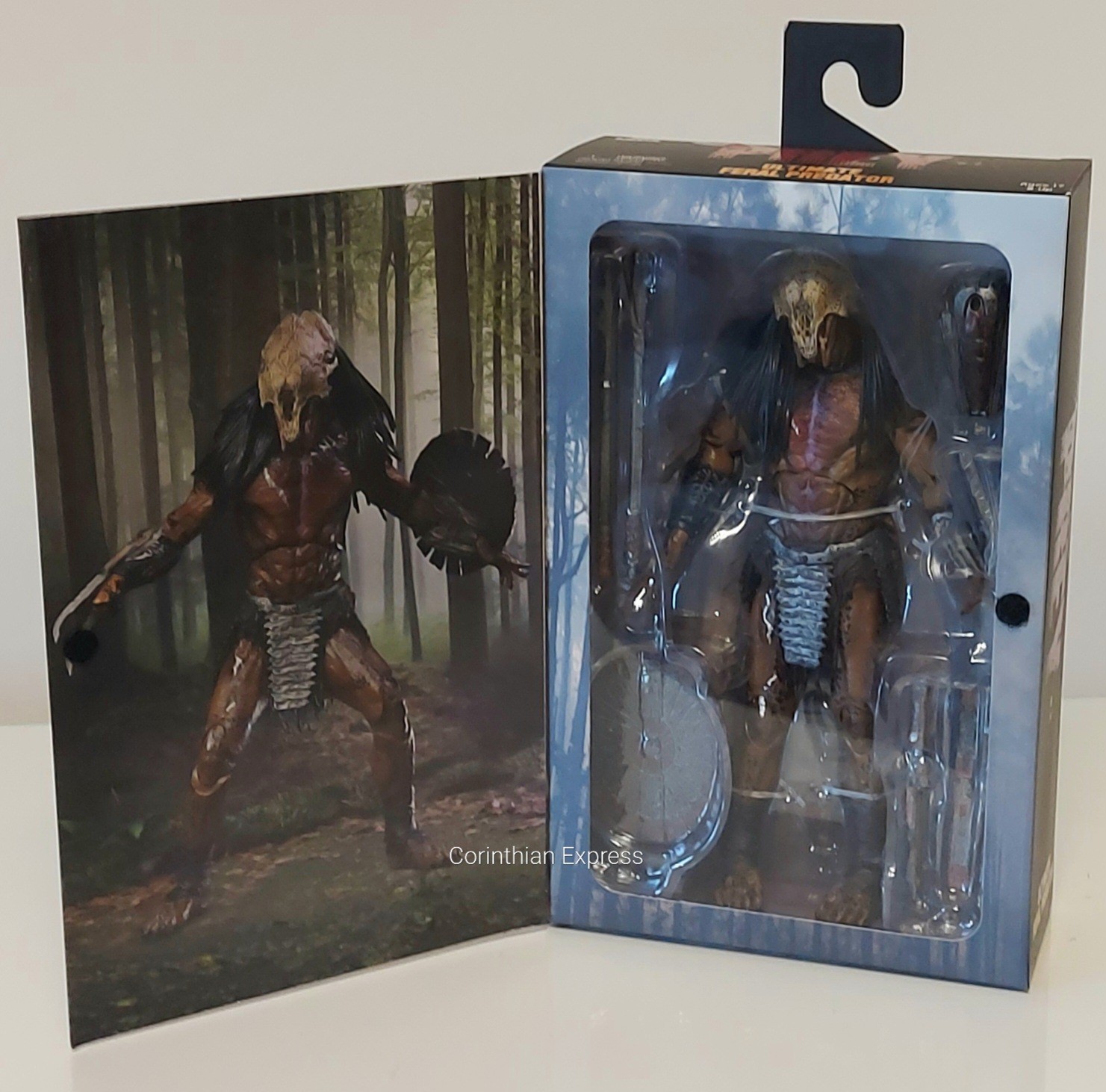 Neca PREDATOR (PREY) FERAL PREDATOR ULTIMATE 7” scale action figure 2025 reissue