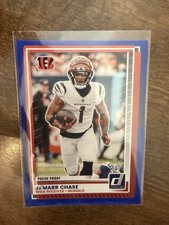 Ja’Marr Chase 2025 Donruss Press Proofs Blue Cincinnati Bengals #2