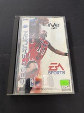 NBA Live 98 Sega Saturn Complete in Box CiB Clean