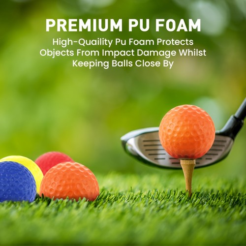 Colored 24 Pack Foam Golf Practice Balls Limited Flight Driving Range - Picture 17 of 36