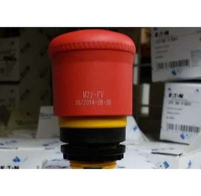 1PC   Emergency stop button M22-PV NEW    #pq