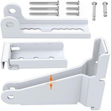 Reinforced Storm Door Closer Bracket Kit Compatible with Andersen, Emco, Lars...