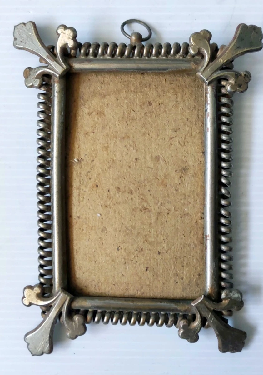Paire De Cadres Napoléon III 1850 - Bronze Doré - Gravures Incluses