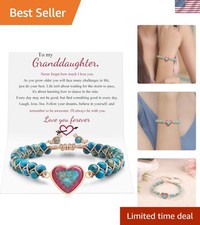 Natural Stone Jasper Chakra Wrap Bracelet - Heart Design for Meaningful Gifting