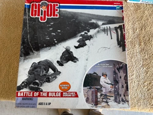 GI JOE  Battle of the Bulge Military Diorama  MODEL KIT Set NEW 4771