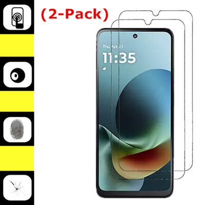 2-Pack Motorola moto g play 2026 Tempered Glass Screen Protector