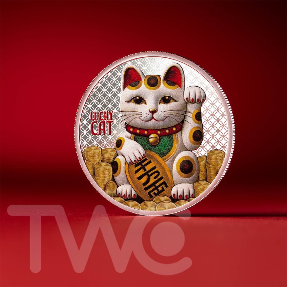 Maneki-neko Lucky Coin 1/2 oz Proof Silver Coin 1$ Samoa 2026 | eBay