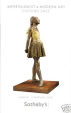 SOTHEBY’S Impressionist Modern Art Auction Catalog 2009