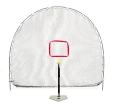 HEATER SPORTS Hitting Station 3-in-1 Tee & Sports Net