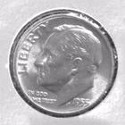 1955 P ROOSEVELT DIME 10 Cent 10C SILVER LOW TO MID MS GRADE KM# 195 EB#3043