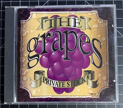 The Grapes CD Private Stock 1995 John M Keane brothers Very Clean Disc