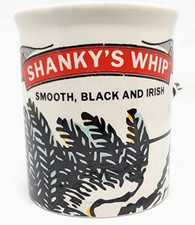 SHANKY'S WHIP Coffee Cup Mug OSTRICH Handle Fine Spirits Shireman Ireland