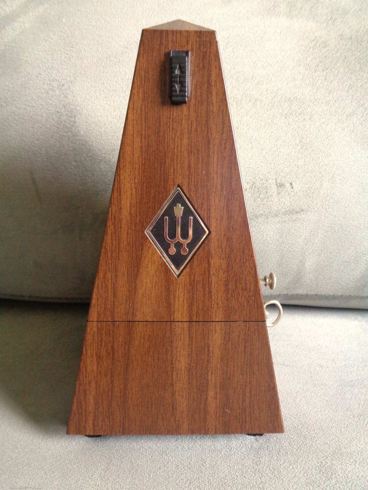 WITTNER GERMANY PYRAMID KEY WOUND METRONOME MUSIC TIMER WITH BELL VGC