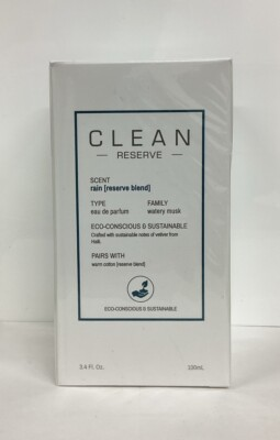 #ad #ad Clean Reserve RAIN Eau De Parfum 3.4oz Spray New As Pictured SEALED $67.20