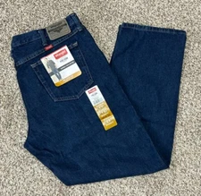 New Wrangler Men's Five Star Heritage Relaxed Fit Jeans Size 38 X  32  (TB2)