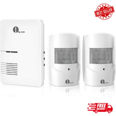 Driveway Alarm, 1Byone Home Security Alert System with 36 Melodies SHIPS FREE