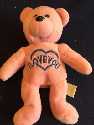 valentine ''I Love You'' Beanie Bear House Of Valentina Collection. Elgate Ltd