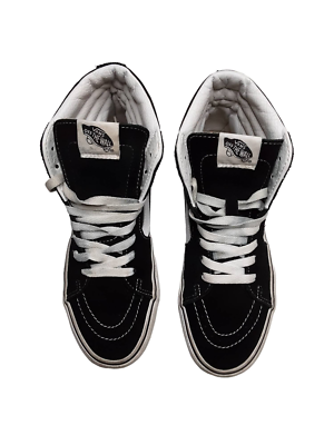 LLICA VANS SK－8 Vans | Sk8-Hi Black/Black/White Classics Shoe