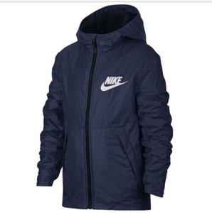 nike fleece lined jacket junior