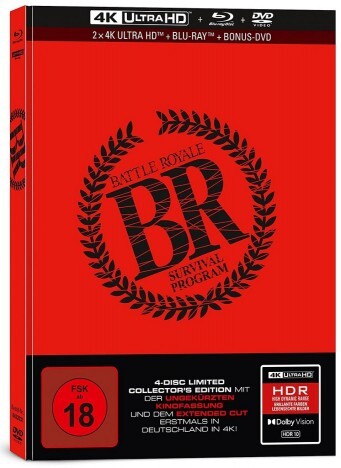 Battle Royale - 4K Ultra HD + Blu-ray - 4 Disc Limited Mediabook # UHD+BD-NEU - Bild 3 von 12