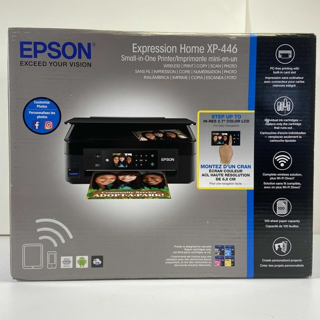 epson xp 446 printing lines