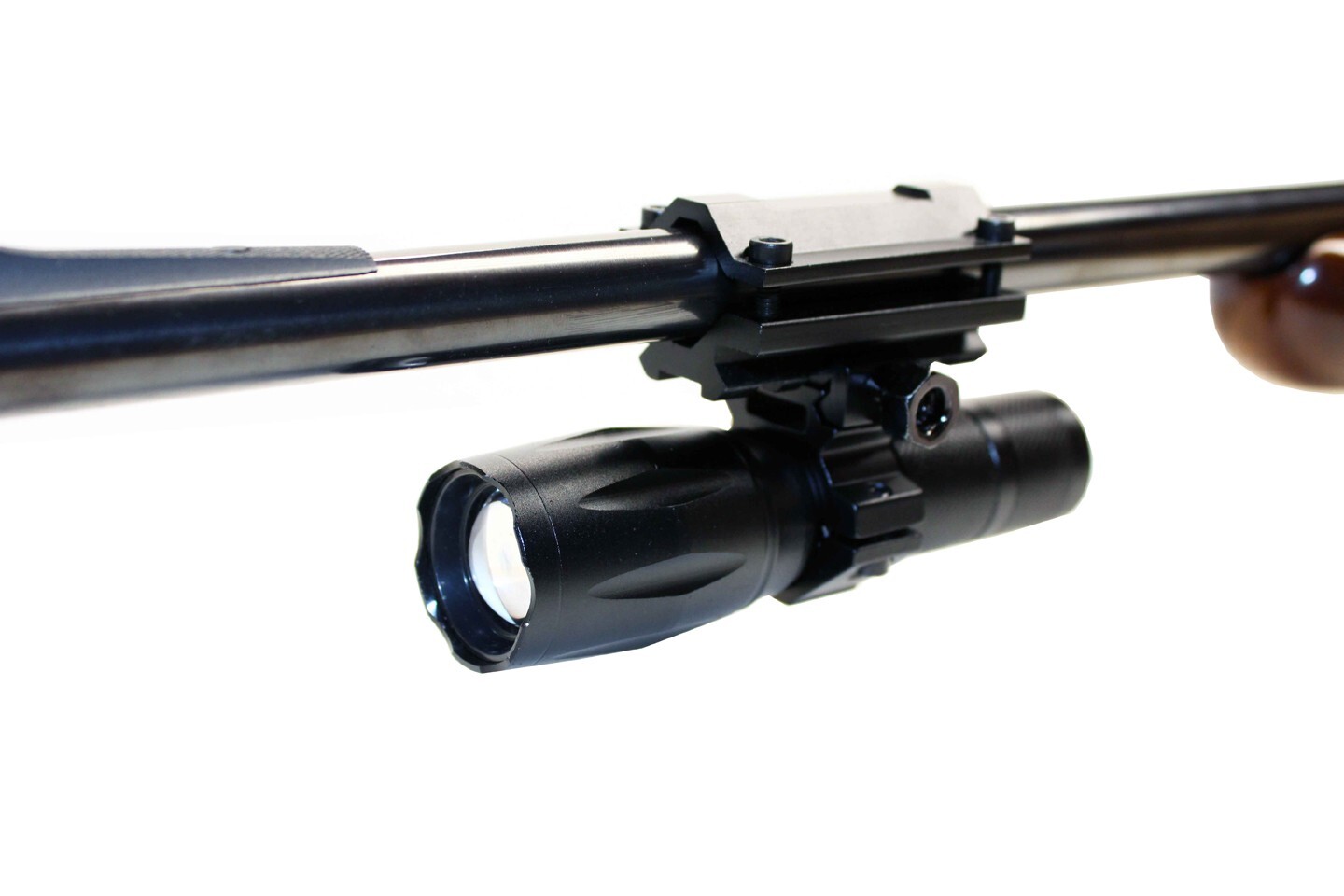 Tactical flashlight for howa 1500 hogue rifle hunting home defense accessories