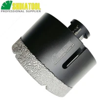 1pc 3-1/2" Vacuum Brazed Diamond Dry Drilling Bits Hole Saw 5/8-11 connection