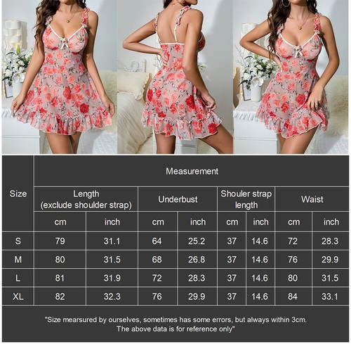 Lot Sexy-Lingerie Women Lace Slip Dress Underwear Babydoll Nightwear Sleepwear - Picture 57 of 457