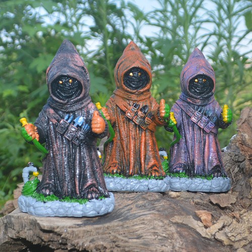 Star Wars Jawa Ornaments Lawn Garden Yard Decor Resin Sculpture Mini Figurine - Picture 3 of 16