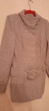 12 Jane Norman Grey Coat Jacket