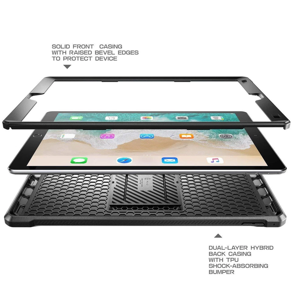 SUPCASE iPad Pro 12.9" 2017 Case, Unicorn Beetle PRO Heavy Duty Protective Cover - Image 4 of 4